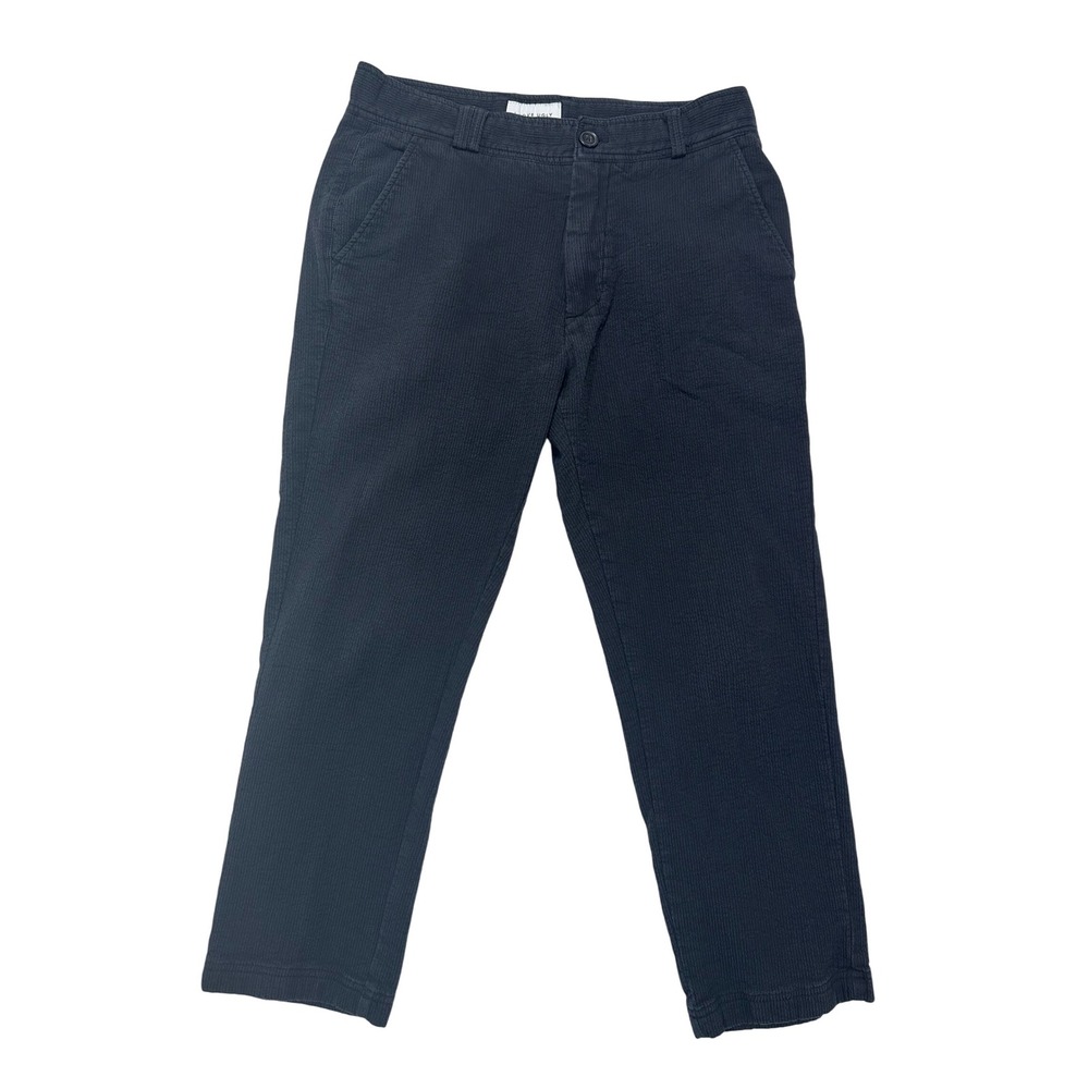 I LOVE‎ UGLY Black Pattern Pants Size Medium Cropped Straight Leg Casual